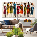Abstract African Women Wall Art Canvas Print by MyGreatCanvas | Canvas Wall Art Prints | Photo Prints & Wall Decor