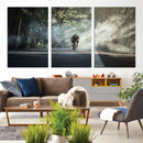Cycling Road Bike in the Morning, Cycling Road Bike Canvas by MyGreatCanvas | Canvas Wall Art Prints | Photo Prints & Wall Decor