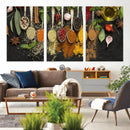 Kitchen Spice Wall Art Canvas Print