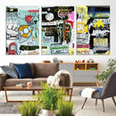 Graffiti Wall Art – Colorful Urban Street Canvas Print, by MyGreatCanvas | Canvas Wall Art Prints | Photo Prints & Wall Decor