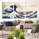 Hokusai: The Breaking Wave off Kanagawa Canvas Print by MyGreatCanvas | Canvas Wall Art Prints | Photo Prints & Wall Decor