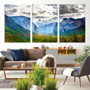 Yosemite Park Half Dome 3 Panel Canvas Print | Large Giclée by MyGreatCanvas | Canvas Wall Art Prints | Photo Prints & Wall Decor