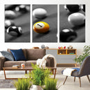 Wall Art Pool Table and Balls Canvas Print by MyGreatCanvas | Canvas Wall Art Prints | Photo Prints & Wall Decor