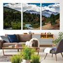 San Juan Nal Forest Wall Art Landscape Canvas Print