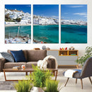 Santorini Wall Art Canvas Print by MyGreatCanvas | Canvas Wall Art Prints | Photo Prints & Wall Decor