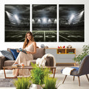 American Football Stadium Wall Art Canvas Print, Stadium