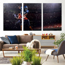 American Football Wall Art Canvas Print, Stadium Sport Wall