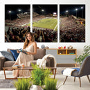 Washington-Grizzly Stadium Canvas Wall Art – Exciting Game