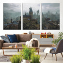 Disney Castle Wall Art Canvas Print, Living Kids Home Room