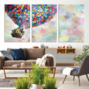 Up Pixar Poster, Look Up Pixar Wall Art, Up Pixar Canvas,