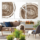 Wood Tree Ring Wall Art Canvas Prints, Tree Rings –