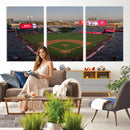Los Angeles Angels Baseball Canvas Print - Anaheim Angel