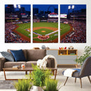 St. Louis Cardinals Baseball Team Print - Busch Stadium Wall by MyGreatCanvas | Canvas Wall Art Prints | Photo Prints & Wall Decor