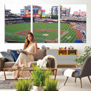 New York Mets Baseball Team Print - Citi Field Baseball