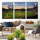 Citizens Bank Park Philadelphia Phillies Wall Art Canvas |