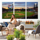 Citizens Bank Park Philadelphia Phillies Wall Art Canvas |