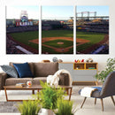 Colorado Rockies Coors Field Wall Art Canvas Print - MLB