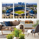 Los Angeles Dodgers Dodger Stadium Wall Art Canvas Print -