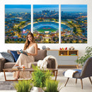 Los Angeles Dodgers Wall Art Canvas, Dodger Stadium Wall Art