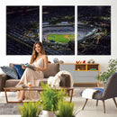 Los Angeles Dodgers Dodger Stadium Wall Art Canvas Print -