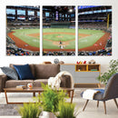 Texas Rangers Baseball Team Print - Arlington Globe Life
