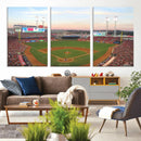 Cincinnati Reds Baseball Print Canvas- Cincinnati