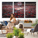 Louisville Cardinals Basketball Print Canvas - Louisville