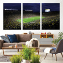 Michigan Wolverines Football Canvas Wall Decor, Football