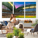 Milwaukee Brewers Baseball Team Print Canvas- American