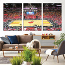 Miami Heat Basketball Team Print Wall Art- Kaseya Center by MyGreatCanvas | Canvas Wall Art Prints | Photo Prints & Wall Decor