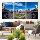 San Diego Padres Baseball Team Print - Petco Park Stadium by MyGreatCanvas | Canvas Wall Art Prints | Photo Prints & Wall Decor