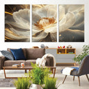 Abstract Floral Wall Art Canvas Print