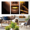 African American Art Black Woman Canvas Print, African Wall