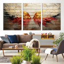 Abstract Angel Wings Canvas Wall Art – Framed and Ready to by MyGreatCanvas | Canvas Wall Art Prints | Photo Prints & Wall Decor