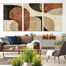 Wabi Sabi Abstract Wall Art Canvas Print | Large Minimalist
