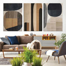 Wabi Sabi Canvas Print - Geometric Abstract Wall Art Canvas