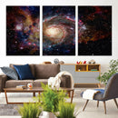 Nebula and Galaxies in Space Wall Art Canvas Print, Spiral
