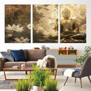 Zen Buddha Wall Art Canvas Print | Peaceful Meditation Decor