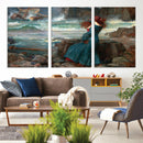 Miranda by the Shore Wall Art Canvas Print – Tempest Scene by MyGreatCanvas | Canvas Wall Art Prints | Photo Prints & Wall Decor