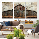 Rustic Barn Wall Art | Farmhouse Wall Decor Canvas Print | by MyGreatCanvas | Canvas Wall Art Prints | Photo Prints & Wall Decor