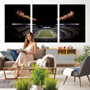 Eagles Field Stadium Wall Art | Philadelphia Eagles Football