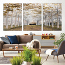 Forest Grove Wall Art | Serene Pathway Canvas Print | Ready