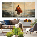 Jesus Walking on Water, Christian Wall Art, Jesus Christ by MyGreatCanvas | Canvas Wall Art Prints | Photo Prints & Wall Decor