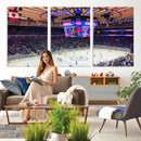 Madison New York Rangers Hockey Stadium Wall Art Canvas