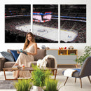 Rogers Place Edmonton Oilers Ice Hockey Stadium Wall Art,