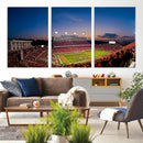 NC State Wolfpack Football Team Print - Raleigh