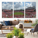 NC State Wolfpack Football Team Print Canvas- Raleigh