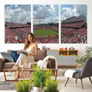 NC State Wolfpack Football Team Print Canvas- Raleigh