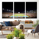 SMU Mustangs Football Team Print - Dallas Gerald J. Ford