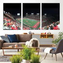 Houston Cougars Football Team Print - Houston TDECU Stadium by MyGreatCanvas | Canvas Wall Art Prints | Photo Prints & Wall Decor
